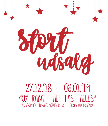 Stort Udsalg - Big Sale