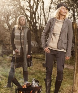 Das dänische Mode-Label Container präsentiert seine Herbst-Kollektion 2012 im Landstreicher-Stil.