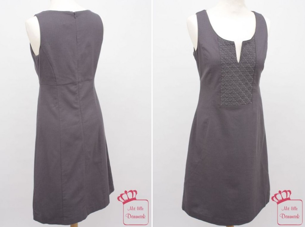 Aus der Herbst-Kollektion 2011 stammt das Noa-Noa Kleid "Magpie Wool" (DM-2215) in der Farbe Shark (Grau).