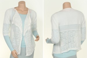 Noa Noa Cardigan 1-3909-1 in Chalk