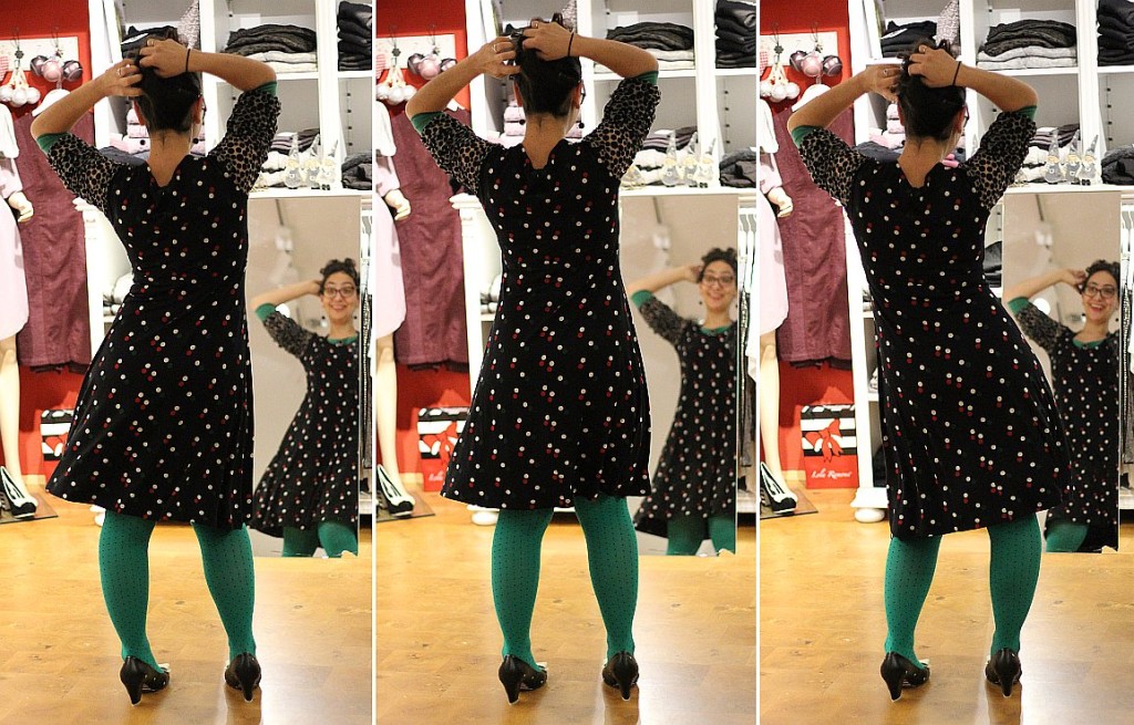 Tanz-Outfit: Kleid "Kira Slowspeed" von Margot und Schuhe "Elsie" von Lola Ramona