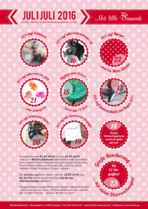 Jul i Juli - Kalender 13.07. - 23.07.