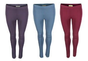 Spitzen-Leggings Antje in ebony, petrol und grape von Sorgenfri Sylt