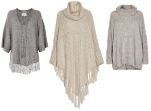 Kuschelige Pullover und Ponchos von Part Two 