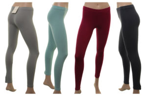 Leggings Antje von Sorgenfri Sylt in den Farben Moss, Turquoise, Cranberry und Night