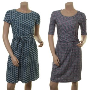 Kleid Alara (18-008) und Kleid Manon (18-035)