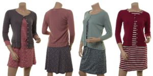 Strickjacken-Outfits mit Knitwear Leoni (18-107)