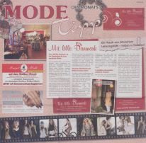 Mit lille Danmark wurde als Mode Tipp der Sächsischen Zeitung am 22.07.2010 vorgestellt Mit lille Danmark wurde als Mode Tipp der Sächsischen Zeitung am 22.07.2010 vorgestellt