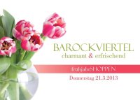 Frühlingsshopping im Barockviertel Dresden am 21.3.2013