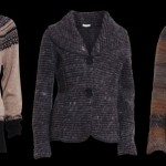 Von links nach rechts: 1. 1-2191 Nya Cardigan; 2. 1-2193 Noa Jacke; 3. 1-2184 Nilla Cardigan