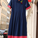 Beispiel: Wo hängt dieses schöne Kleid von Du Milde im Barockviertel Dresden?