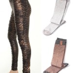 Leggings 4161-19 und Glitzersocken von Nü by Staff-Woman