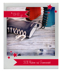 07.12.2015 Julekalender: 30% Rabatt auf Gummistiefel