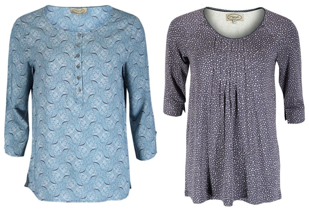 Bluse Nora und Tunika Ragne