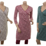 Kleid Pia von Sorgenfri Sylt in den Farben Sand, Powder und Teal