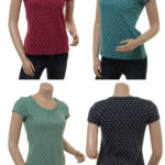 Shirt Lenke von Sorgenfri Sylt in den Farben Cranberry, Teal, Pistachio und Night