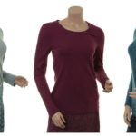 Shirt Heidje in ivory, cloud, amaranth, denim und salbei