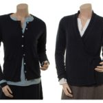 Knitwear Inken 27-097-320 in midnight und Knitwear Berit 27-096-320 in midnight von Sorgenfri Sylt