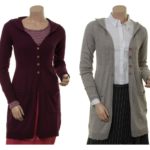 Knitwear Neele 27-098 in stone, plum, atmosphere und midnight von Sorgenfri Sylt