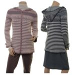 Knitwear Holly (18-072) in powder und night von Sorgenfri Sylt