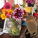 Sommerblumen begrüßen jeden Kunden bereits im Eingangsbereich